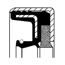 Joint d'huile 12013176B 3659390M1 compatible avec les pièces de rechange <span class=keywords><strong>LANDINI</strong></span> 55*<span class=keywords><strong>80</strong></span>*11 - Product Image 5
