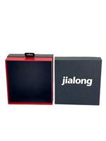 Caja de Cartón Plegable Portátil con Estuche para Auriculares Integrado, Estuche de Almacenamiento Impreso Ecológico y Económico