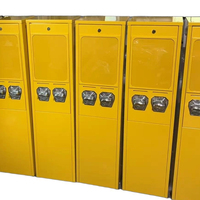 Distributeur Commercial de Stickers à Chargement par le Haut, 2 Colonnes, à Monnayeur, avec Distributeur de Cartes pour le Commerce de Cartes à Collectionner et de Tatouages