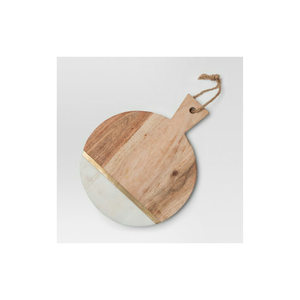 Planche à découper ronde en bois de haute qualité, conçue sur mesure par les fabricants, durable, pour une utilisation en cuisine, par les exportateurs - Product Image 1