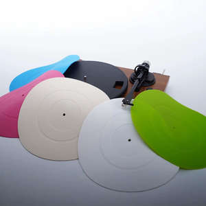 Alfombrilla de Vinilo Personalizada de Fábrica para Tocadiscos, Antiestática de Silicona, de 12 Pulgadas, Accesorios para Tocadiscos, Audio - Product Image 5