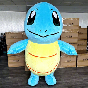 ชุดมาสคอตเต่าเต่าน้ำป้องกันหอยฟ้าสำหรับผู้ใหญ่ชุดมาสคอตเต่าโปกโมดอร์เทิลชุดมาสคอตพอง2เมตรเช่า - Product Image 1