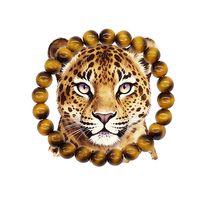 Bracelet tendance en perles de verre œil de tigre pour hommes et femmes, accessoire de fête et de vacances