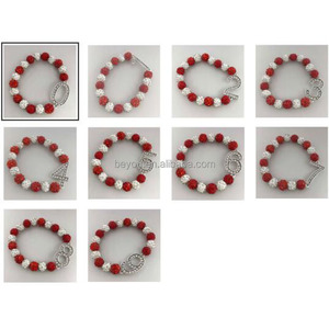 Set <span class=keywords><strong>Sciarpa</strong></span>, Cappello <span class=keywords><strong>e</strong></span> <span class=keywords><strong>Guanti</strong></span> JJOA per Donne, Rosa Chiaro <span class=keywords><strong>e</strong></span> Blu, con Lettere Greche, Confraternita 'Dal 1938', Jack and Jill of America - Product Image 6