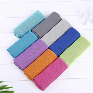 Quality Real Ice Cool Face Towel Instant Cooling For Outdoor Camping Travel Sports Fitness Gym