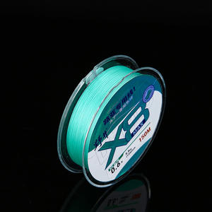 Línea de pesca trenzada Noi Blue Green X8 de 100 m, línea principal de alta resistencia para pesca con señuelos - Product Image 4