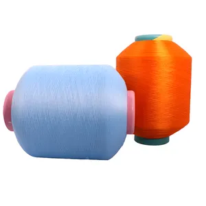 20/75 30/75 40/75 Manufacture Polyester Yarn Spandex Covered Yarn For Socks Knitting