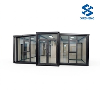 Logement modulaire préfabriqué standard australien 20/40 pieds, logement conteneur extensible, logement miniature, logement préfabriqué