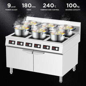 380V Multifunktions-Hochleistungs-Küchen schrank Induktion skoch gerät 6 Brenner 3,5 kW Hochleistungs-Induktion sherd - Product Image 3