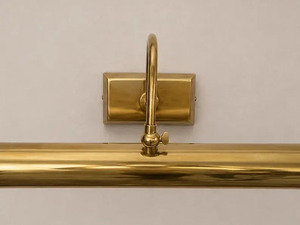 Luxury Vintage Solid Brass Picture <b>Light</b> Raw Brass <b>Wall</b> Lamp Mid Century Modern Gallery Artwork Display Lighting Fixture - Product Image 5