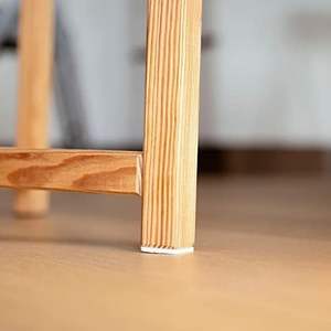 แผ่นสักหลาดสี่เหลี่ยม100x100มม.-ขาว-ตุ่ม1ชิ้น - Product Image 3