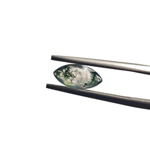 Natural Marquise Agate Cabochon Green Horse Eye Shape Loose Stone Jewelry Findings For DIY Rings Earrings Ornaments - Product Image 5