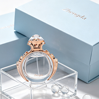 Bouteille de 80 ml en or rose avec couvercle à sertir pour la vente en gros et l'approvisionnement de kits de parfum – Bouteilles de parfum en gros