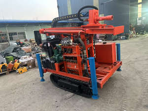 Commercio all'ingrosso cingolato rotativo impianto di perforazione per acqua alesaggio macchina Mini idraulico palificazione macchina per la costruzione di CY-200 di pozzo d'acqua - Product Image 3