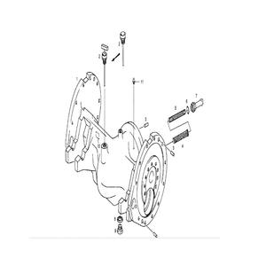 Boîtier de différentiel d'essieu avant pour chariot élévateur Doosan D30S D33S, pièce de rechange en acier A20113218 - Product Image 2