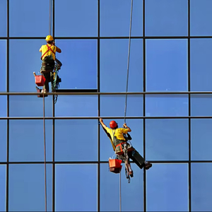 Cuerda estática de alta visibilidad Cuerda de detención de caídas de 11mm con hilo reflectante para trabajos de construcción nocturnos - Product Image 1