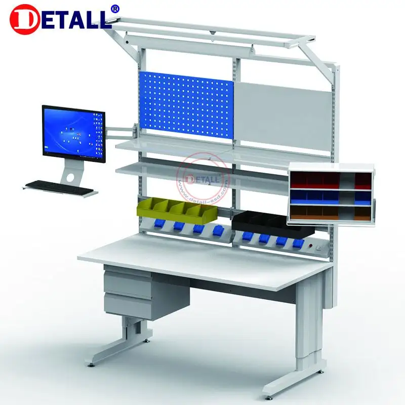 mobile repair work table ESD workbench cell phone repair workstation with Competitive Price