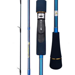 Listo para enviar 1,5 Sección Taray Alto carbono <span class=keywords><strong>Fuji</strong></span> Sic Guía superior <span class=keywords><strong>Alconite</strong></span> Guides <span class=keywords><strong>Fuji</strong></span> Parts Slow Pitch Jigging Rod Caña de pescar - Product Image 1
