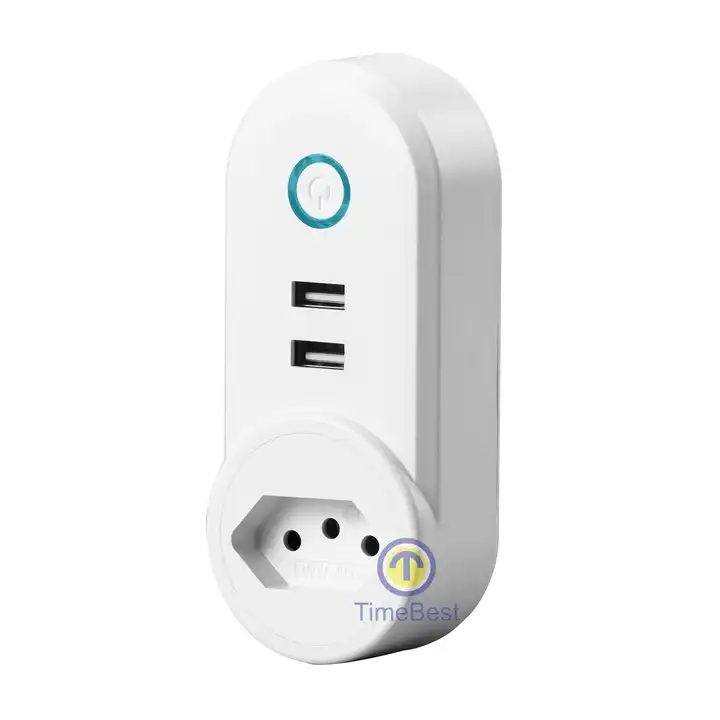 alexa smart double wifi plug with