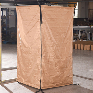 Tente de douche latérale pliable et amovible pour voiture, portable et étanche, pour aventures de <span class=keywords><strong>camping</strong></span> en extérieur, robuste et légère - Product Image 2