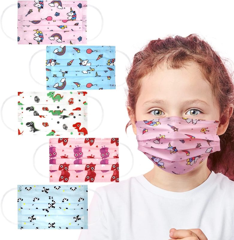 Printed Style Medical Masks CE Colors