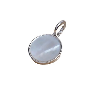 Colgante Redondo de Plata S925 con Diseño de Concha, Accesorio para Mujer, para Pulsera, Colgantes y Dijes Finos 4414 - Product Image 5