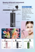 Nouveau Portable Air Brush Spray Gun Sans Fil Airbrush Compresseur pour Maquillage Nail Art Gâteau Décoration Air Brush Ombre Nail Machine