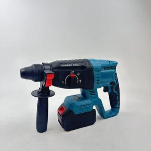 Bộ dụng cụ đa năng kết hợp máy khoan búa không dây, máy mài góc và cờ lê không chổi than 4 món - Bộ mẫu có thể tùy chỉnh - Product Image 5