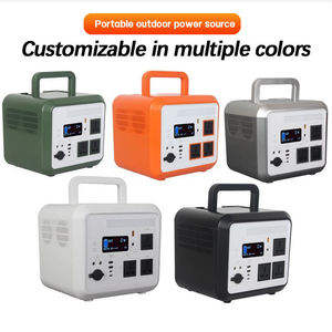 Station d'alimentation portable solaire à onde sinusoïdale pure, 1500W/220V, avec batterie au lithium fer phosphate, prix usine - Product Image 4