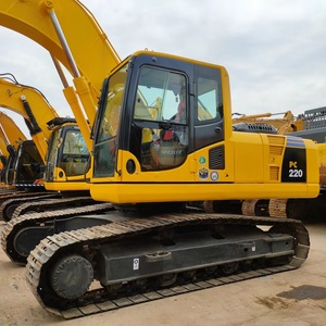 Excavatrice Komatsu PC220-8 de 22 tonnes d'occasion, haute qualité, faible nombre d'heures, fiable pour la construction et l'aménagement paysager, équipement Komatsu d'occasion - Product Image 1