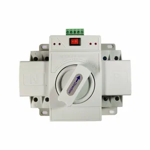 Applicable to generator 2P/4P AC220V/400V MINI type Automatic transfer switch dual power changeover switch ATS