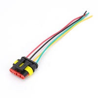 Connecteurs de fils automobiles universels AMP mâles/femelles avec boîtier durable et jeu de fiches de borne