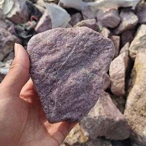 Pietre Grezze di Lilla all'Ingrosso, Cristalli Naturali di <span class=keywords><strong>Lepidolite</strong></span> per Guarigione e Decorazione Feng Shui - Product Image 3