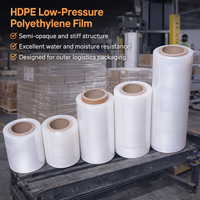 Film HDPE anti-pollution idéal pour la protection alimentaire dans la logistique et le transport, film HDPE OEM