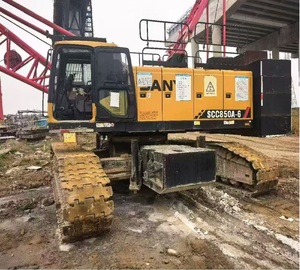 Grue sur chenilles Sany 85T d'occasion, modèle Sany SCC850E, machine très neuve, belle machine, bon état de fonctionnement, moteur en excellent état. - Product Image 6
