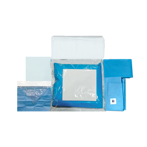 Venta al por mayor desechable <span class=keywords><strong>Tur</strong></span> Urología Paquete médico Sms Tela no tejida estéril <span class=keywords><strong>Tur</strong></span> Urología Conjunto de cortinas quirúrgicas Paquete - Product Image 1