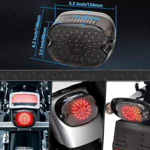Feu arrière LED Movotoy 12V avec lentille fumée, universel, pour mise à niveau et rénovation - Product Image 4