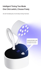 Electric UV LED Nail <b>Lamp</b> Rechargeable Mini Flash-Cure Adjustable Flexible Two-Mode Gel Dryer Manicure Salon Machine Wholesale - Product Image 3