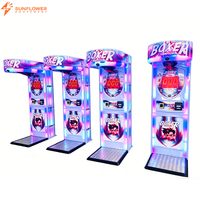 Machine de jeu de boxe simulateur de champion de haute qualité, type Big One Punch Bag, pour salles d'arcade et de divertissement, à monnayeur
