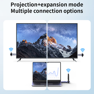 Extenseur HDMI <span class=keywords><strong>sans</strong></span> <span class=keywords><strong>fil</strong></span> Justlink 1080P 150M Émetteur-Récepteur 1 vers 4 Faible Latence Plug and Play <span class=keywords><strong>pour</strong></span> Ordinateur Portable, Téléviseur, Salle de Conférence - Product Image 6