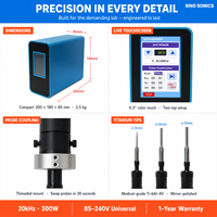 Sonobio Mini Lab Sonicateur Ultrasonique 20KHz 300W Disrupteur Cellulaire Homogénéisateur de Tissus Processeur d'Extraction d'Herbes