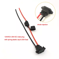 3P IEC 320 C13 Femelle C14 Male Plug Panel Power Inlet Sockets Connectors AC 250V 10A connector panel mount connectors
