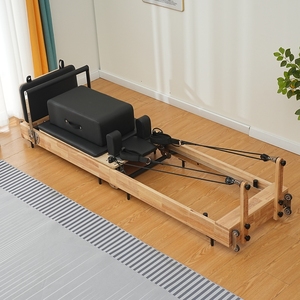 Wavar Nuevo Modelo de Máquina de Fitness Plegable para Ahorrar Espacio en el Hogar, para <span class=keywords><strong>Hombres</strong></span> y Mujeres, Cama de Yoga, <span class=keywords><strong>Reformer</strong></span> de <span class=keywords><strong>Pilates</strong></span> - Product Image 4