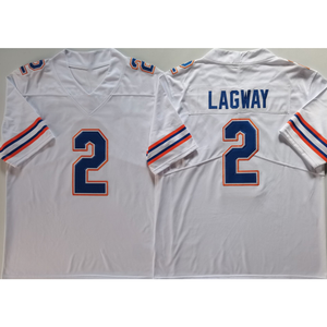 2025 Nieuwe Heren 2 DJ Lagway 15 Tim Tebow Florida College Football Shirts Beperkte Oplage Gestikte American Football Uniform Wedstrijdshirt - Product Image 4