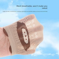 Chaussettes courtes antidérapantes pour bébé, motif animalier de dessin animé, chaussettes bateau pour apprendre à marcher, imprimées jacquard, pour usage intérieur des enfants