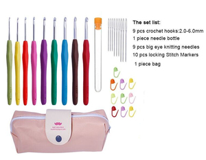 Lot de 30 Pièces, Vente Chaude : Kit de Couture Professionnel pour Tricot et Crochet, Aiguilles Circulaires Incluses - Product Image 6