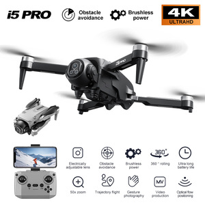 I5pro 5G <span class=keywords><strong>Wifi</strong></span> <span class=keywords><strong>FPV</strong></span> Mini RC <span class=keywords><strong>Drone</strong></span> 4K HD Máy Ảnh 3-Trục Gimbal Tránh Chướng Ngại Trở 249G Không Chổi Than GPS 1Km Hình Ảnh Từ Xa Đồ Chơi - Product Image 4