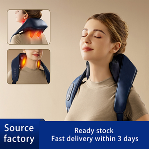 <span class=keywords><strong>Homedics</strong></span> 2024 Nuevo Modelo de Masajeador Corporal Shiatsu Recargable para Hombros y <span class=keywords><strong>Cuello</strong></span>, 8 Cabezales, Control de Calor y Temporizador, Control Remoto Inalámbrico, Cuero PU - Product Image 4