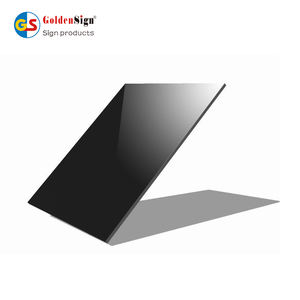 Lembar akrilik plastik cor warna Solid hitam, permukaan mengkilap 4x8 kaki 1mm 2mm 3mm - Product Image 6