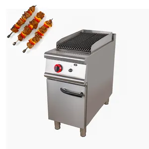 Đứng miễn phí gas nướng thịt nướng người hút thuốc BBQ Lava Rock grills ngoài trời cho Đảng